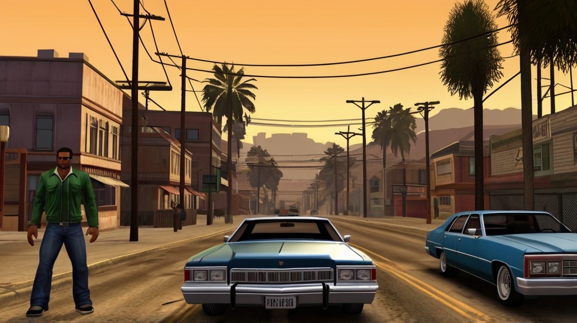 Grand Theft Auto San Andreas game