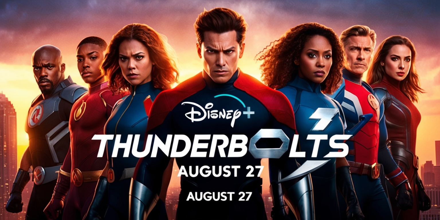 Marvel's Thunderbolts* Set for Disney+ Debut on August 27 in New Streaming Timeline